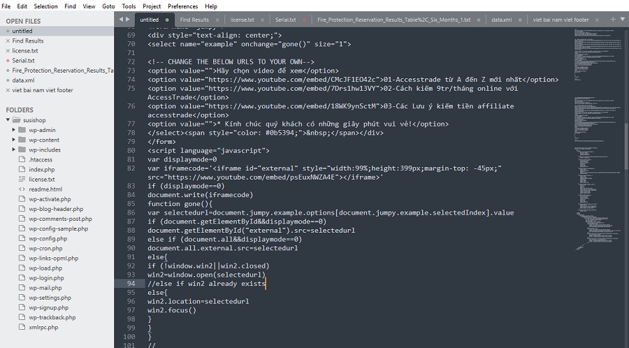 Sublime Text 3176 Trình soạn thảo văn bản mạnh mẽ và linh hoạt Sublime Text 3176