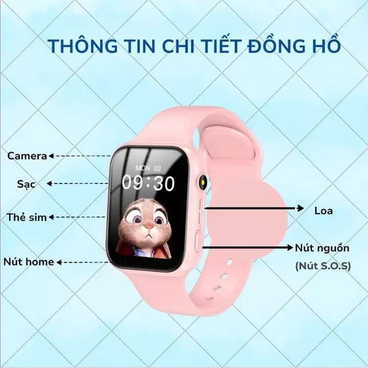 Đồng hồ lắp sim Q22