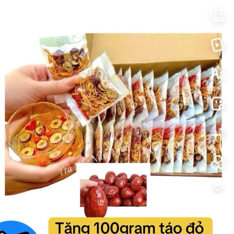 Hộp 30 Gói Đông Trùng Tứ Vị A02 Gói Đông Trùng Tứ Vị