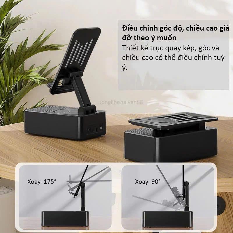 loa Bluetooth 3 trong 1 Tích Hợp Sạc Dự Phòng