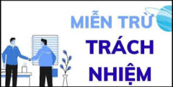 MIỄN TRỪ TRÁCH NHIỆM