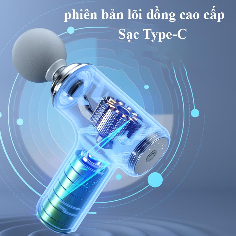 Máy Massage Cầm Tay Hitoko 4 Đầu 6 Máy Massage Cầm Tay Hitoko 4 Đầu 6