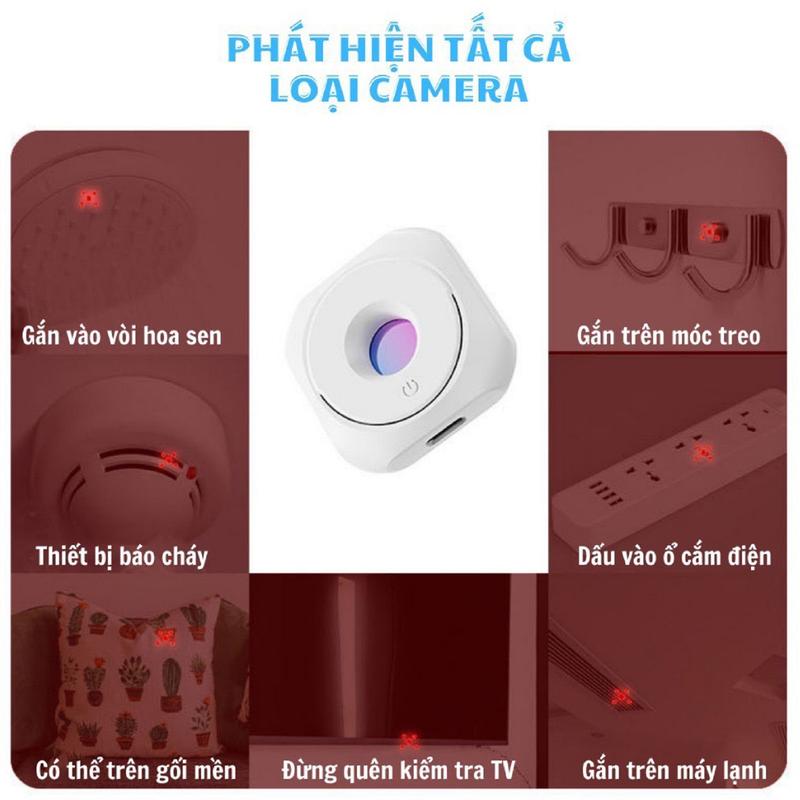 Máy dò Camera Quay Lén CD5 - Chip 3D Máy dò Camera Quay Lén CD5 - Chip 3D