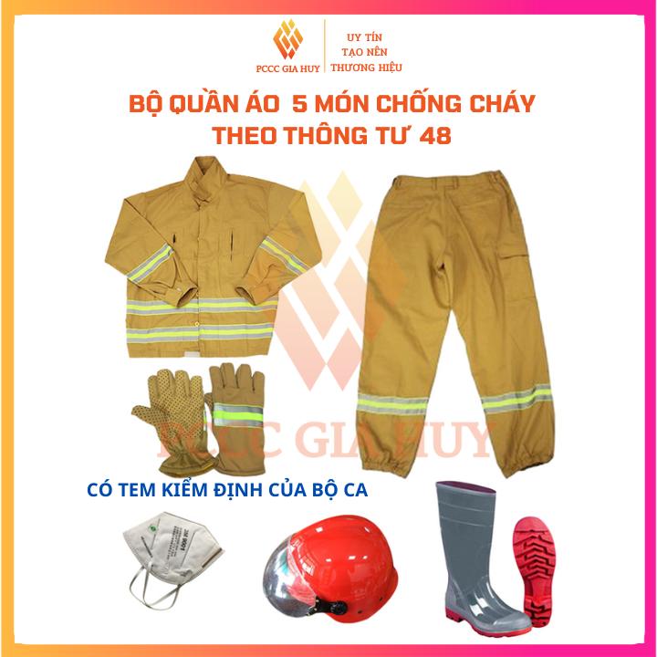 Quần áo phòng cháy chữa cháy TT-48 5 món