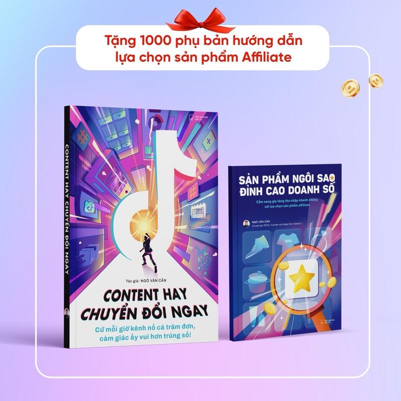 Sách học làm Tiktok Sách Content tiktok