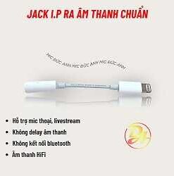 Cáp Chuyển Đổi Tai Nghe Iphone