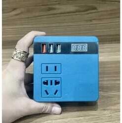 Inverter chuyển pin 18V-21V chân Makita lên điện 220V 200W