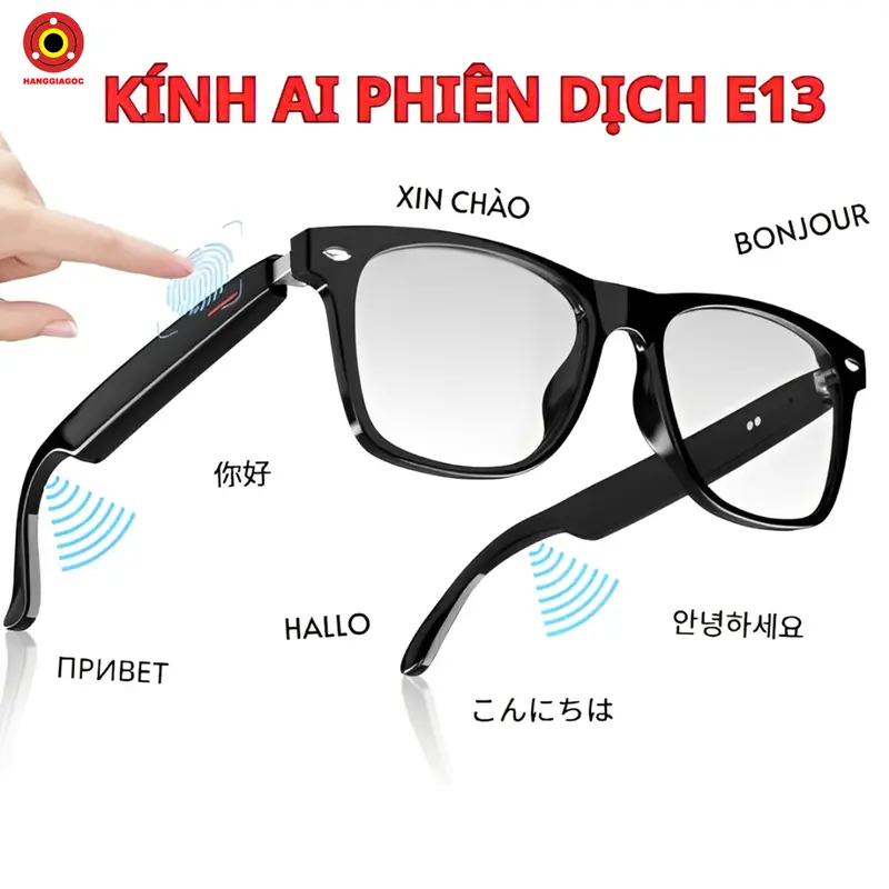 Kính AI Dịch Ngôn Ngữ E13 Kính AI Dịch Ngôn Ngữ E13
