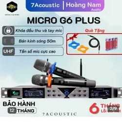 Micro 7Acoustic G6 Plus f Micro 7Acoustic G6