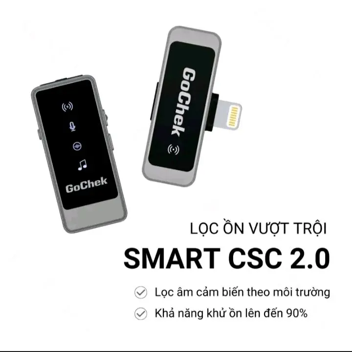 Micro thu âm không dây GoChek Ultra S24 Micro thu âm không dây GoChek Ultra S24