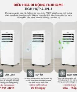 Máy lạnh đứng di động FUJIHOME PAC09 Máy lạnh đứng di động FUJIHOME PAC09