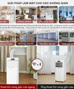 Máy lạnh đứng di động FUJIHOME PAC09 Máy lạnh đứng di động FUJIHOME PAC09