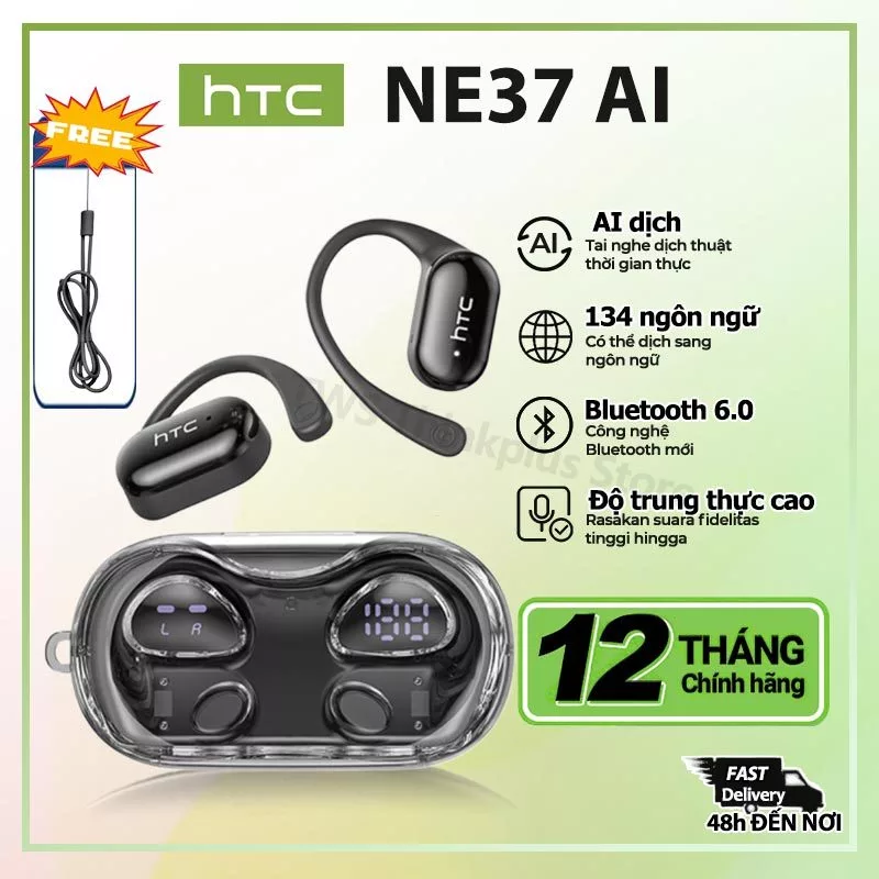 Tai nghe HTC NE37 Ai phiên dịch Tai nghe HTC NE37 Ai