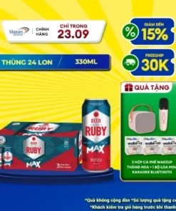Thùng Bia Red Ruby Max 330ml Thùng Bia Red Ruby Max 330ml