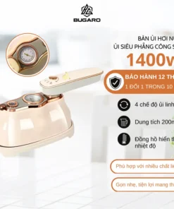Bàn ủi hơi nước cầm tay BG-12 BUGARO Bàn ủi hơi nước cầm tay BG-12 BUGARO
