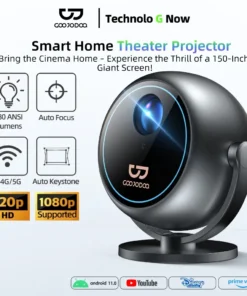 Máy chiếu GOOJODOQ 180ANSI Mini