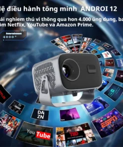 Máy chiếu mini 670PRO Full HD 4k 8800 Lumens, Mini Projector 670pro
