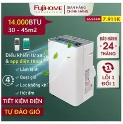 Máy lạnh di động FUJIHOME PAC14 14000BTU