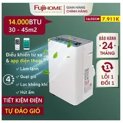 Máy lạnh di động FUJIHOME PAC14 14000BTU f Máy lạnh di động FUJIHOME PAC14 14000BTU