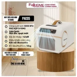 Máy lạnh di động Fujihome PAC05 5000BTU 10m2 f Máy lạnh di động Fujihome PAC05 5000BTU 10m2