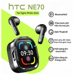 HTC NE70 Tai Nghe Phiên Dịch AI f HTC NE70 Tai Nghe Phiên Dịch Ai