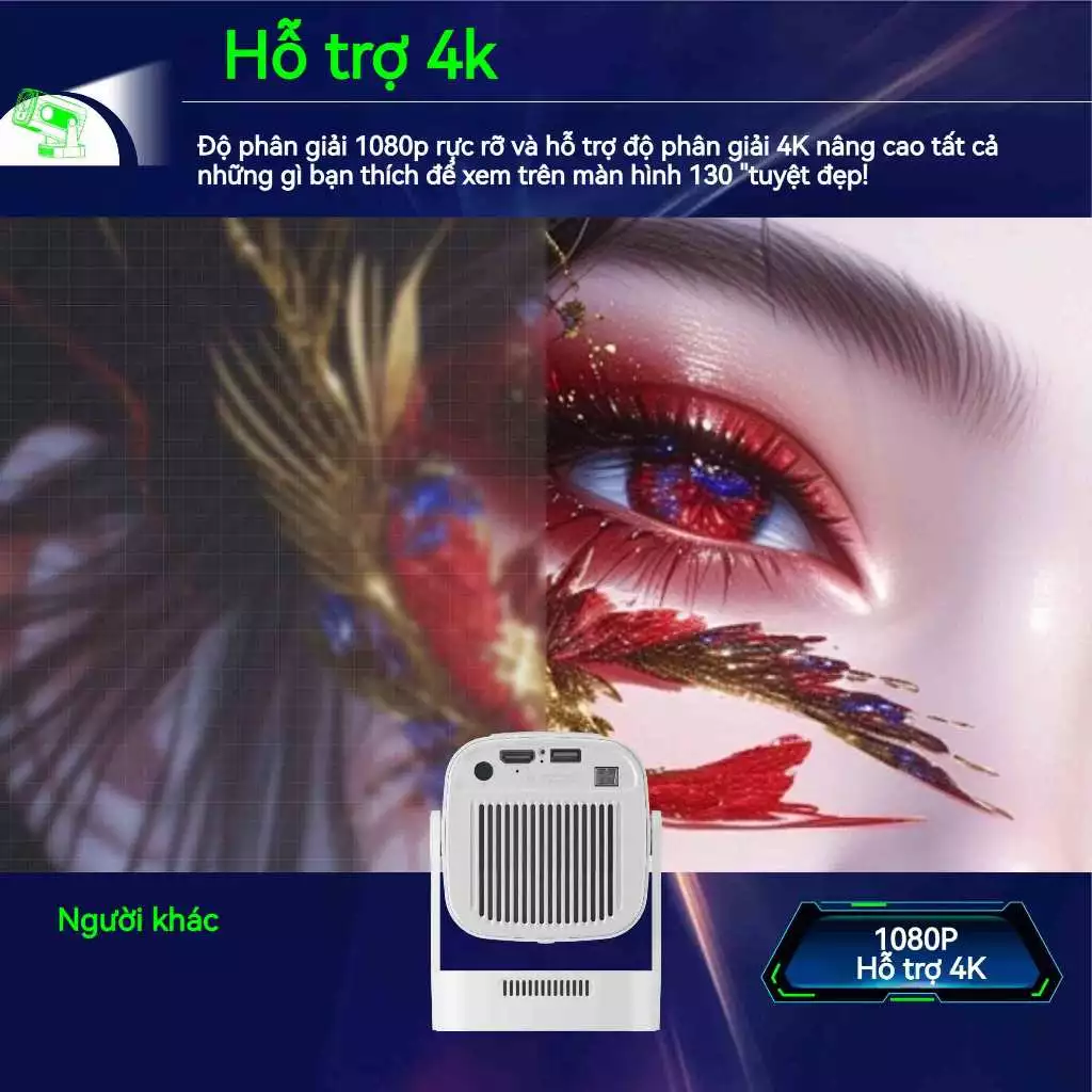 Máy chiếu mini HY260 pro Máy chiếu mini HY260 pro