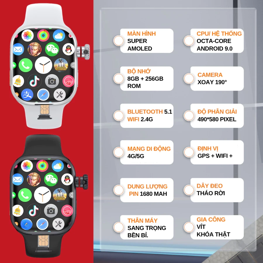 ĐỒNG HỒ S22 UTRA PROMAX 5G ĐỒNG HỒ S22 UTRA PROMAX 5G